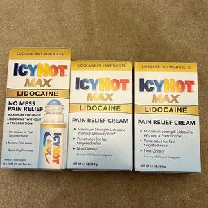 IcyHot Max pack of 3 new